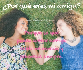 Por qu&eacute; y amistad