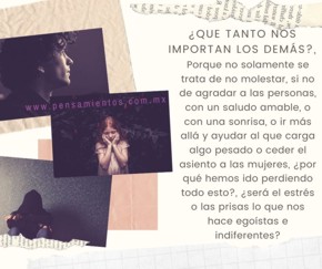 �Qu&eacute; tanto nos importan los dem&aacute;s? 