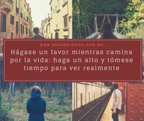 T&oacute;mese un momento para ver la verdad