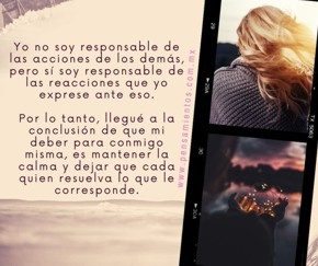 ¡Una mujer feliz!
