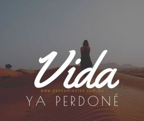 Vida (Ya perdon&eacute;)